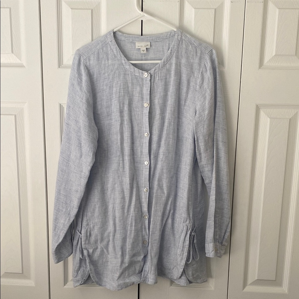 J Jill linen button down
